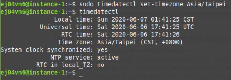 Featured image of post Ubuntu set time zone
