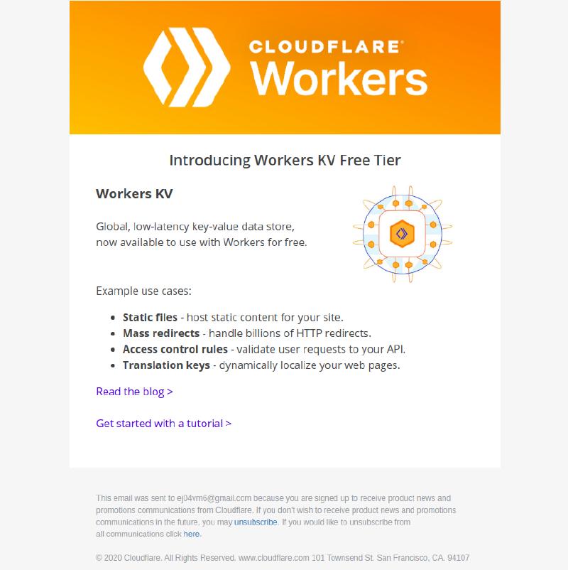 Featured image of post Cloudflare Workers KV 說明及常用指令
