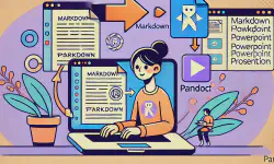 Featured image of post 使用 Pandoc 將 MarkDown 檔案轉換成 PowerPoint 簡報