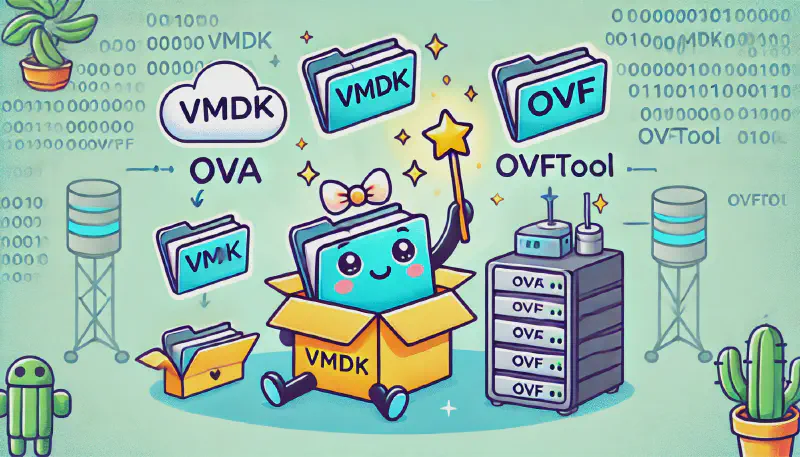 Featured image of post 使用 ovftool 將 VMDK 檔案轉換為 OVA 或 OVF 格式的步驟