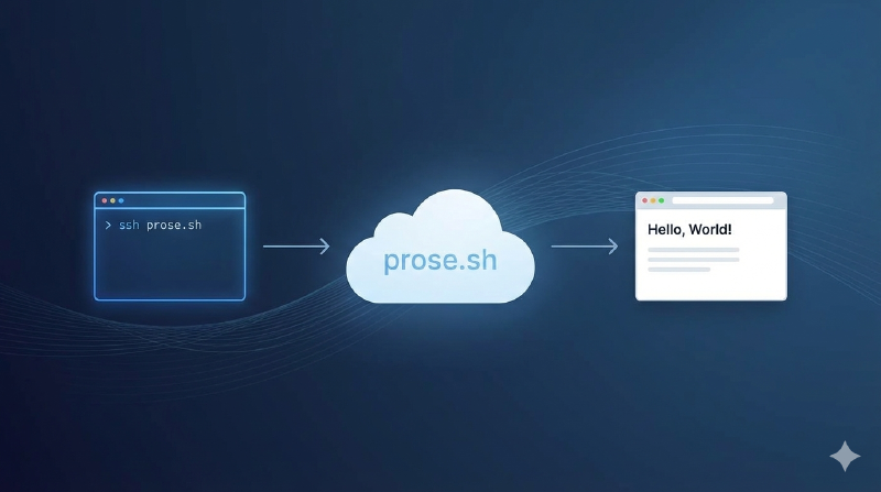 Featured image of post 如何使用 Prose.sh 將 Markdown 文件公開至網際網路